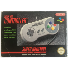 Super Nintendo (SNES) PAL Controller In Original Box Used